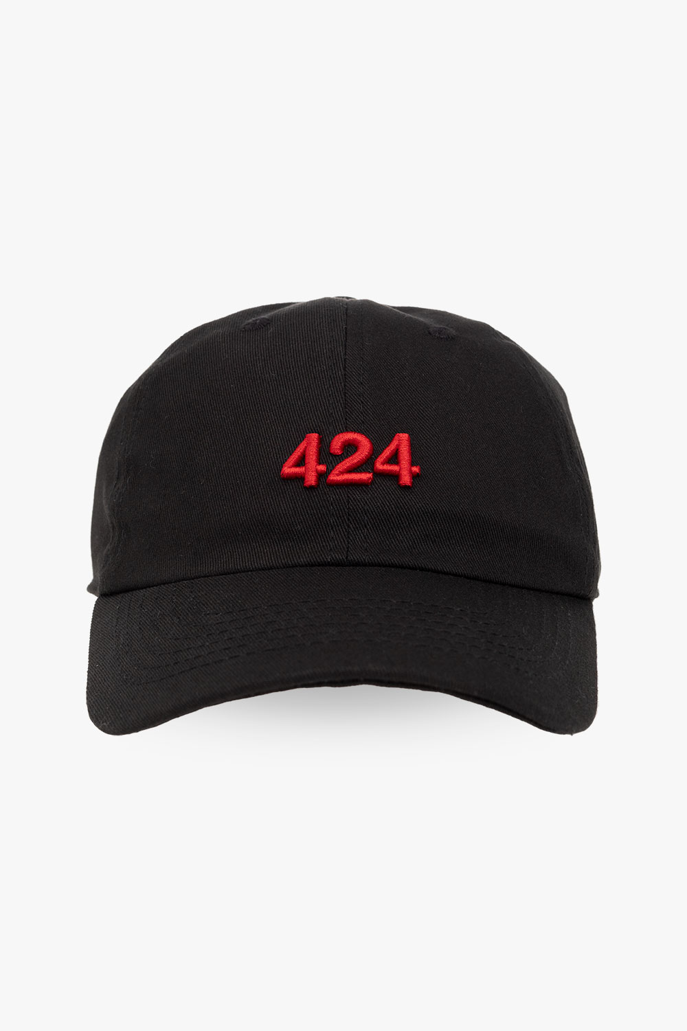 Black Baseball cap 424 - logo-plaque fedora hat Green